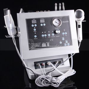 4 em 1 Diamond Dermaabrasão Microdermoabrasão Ultrassonografia Ultrasonic Skin Lifting and Scrubber Salon Máquina de beleza para uso doméstico