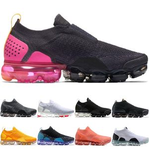 2021 Moc 2 신발 남성 여성 트리플 블랙 화이트 대학 레드 스피릿 밀 핑크 트레이너 스포츠 스니커즈 사이즈 36-45