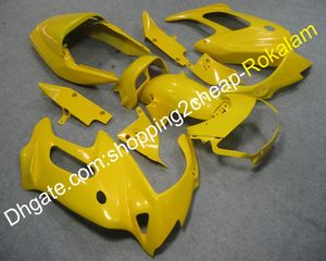 Honda VTR1000F 97-0F VTR 1000 2000 2002 2002 2004 2004 2004 2004 2004 2004 2004年黄色のオートバイの完全なフェアリング