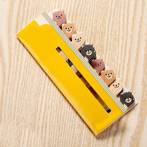 Kawaii Memo Pad Bookmarks Creative Cute Animal Sticky Notes Index Posted It Planner Stationery School Supplies Paper Stickers
