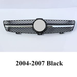 1 piece ABS Front Kidney Grilles For BEN-Z CLK CLASS W219 Replacement Black /Silver Bumper Car Grille