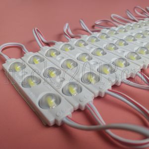 12 V 5630 LED-Modul, Licht, Lampenstreifen, Band, 3 LEDs, Einspritz-PVC-Abdeckung, IP65, wasserdicht, weiß, warm, für Frontfenster, Leuchtkasten, Kanalbuchstaben, Schild