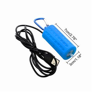 Aquarium Air Pump Portable Usb Oxygen Air Pump Mute Energy Saving Extraordinary Output Aquatic Terrarium Fish Tank Accessories309s