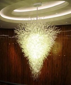 Lampadari a soffitto moderno Lampadari Lampade ispirate I lampadari di cristallo bianco caldo ispirato per l'Hotel LED Pendente Pendente PAKISTAN
