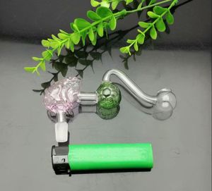 Klassischer Frosch-Fußball-Glaskessel Großhandel Bongs Ölbrenner Rohre Wasserpfeifen Glaspfeife Bohrinseln Rauchen Kostenloser Versand