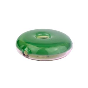 Mais barato tubo de rosca de vidro tubo de mão com cor verde e clara de boa qualidade 68g peso livre Shiiping