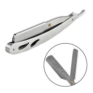 Men Straight Barber Edge Steel Razors Folding Shaving Knife Hair Removal Tools for Men 60pcs