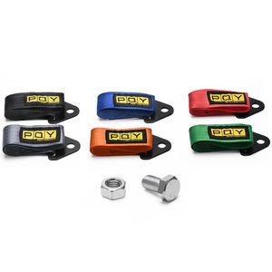 Corda de reboque de alta resistência, corda de reboque de nylon, corda de reboque para carro de corrida, universal, alça de reboque, para-choque, trailer PQY-TR71253y