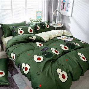 Stylish Green Avocado Bedding Set Sheets And Bed Covers Pillowcases Bedding Set