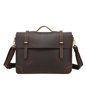 Мужская сумка-портфель из воловьей кожи рюкзак больше карманные сумки высокого качества дизайнерские сумки портативные сумки из натуральной кожи