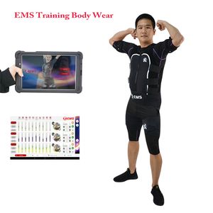 Taşınabilir ems fitness makineleri kablosuz Ems kas uyarıcısı Elektrikli Kas Stimülasyon Ems vücut şekillendirme cihazı