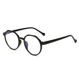 Оптом - кадр мужчин очки кадр винтажные круглые острые линзы очки оптическое зрелище с коробкой FML