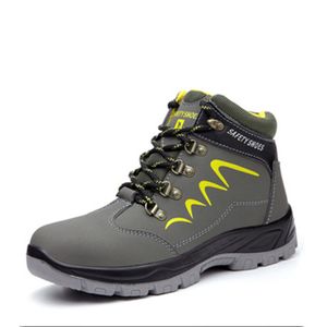 Vendita calda-scarpe da uomo Outdoor antiscivolo in acciaio antinfortunistico a prova di puntura stivali da lavoro scarpe da lavoro scarpe antinfortunistiche da uomo resistenti alla pugnalata