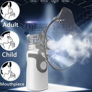US STOCK 2020 HOT medical equipment Nebulizer Handheld Asthma portatil inhaler Atomizer inhalator for kids mini Portable nebulizador on Sale
