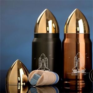 Kapak ile 500 ml'lik Paslanmaz Çelik Bullet Tumbler Vakum İzoleli Su Şişesi Bullet Vacumm Mug
