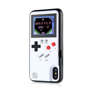 venda por atacado Full color display 3d GameBoy phone case para iphone 7 8 6 6 s plus x clássico retro tetris jogo capa para iphone xs max xr coque