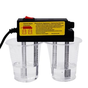 Tester Água 220V electrónico doméstico rápida Qualidade da Água Testing Electrolyzer Iron Bar Electrólise UE Plug Plug US