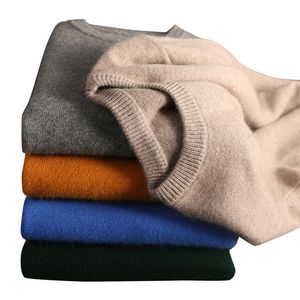 Cashmere sweater men pullover clothes autumn winter warm hombre robe pull homme hiver man sweaters trui heren men sweater