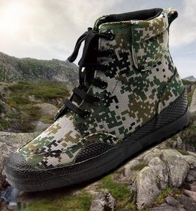 Hot Sale-Liberation Mężczyzna Wysoka Pomoc Army Gumowe Buty 07 Kamuflaż Szkolenia Wyzwolenia Outdoor Shoes Spring and Lato Wear Praca Canva