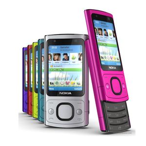 オリジナル6700S Nokia携帯電話カメラ5.0MP Bluetooth Javaロック解除6700スライド3G WCDMA GSM電話