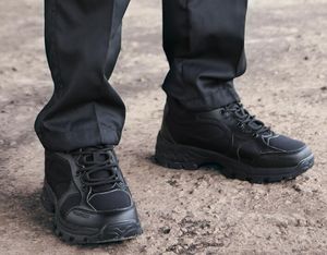2019 남자 가을과 겨울 새로운 가죽 통기성 낮은 야외 군사 부츠 라이트 전술 등산화 신발 온라인 야쿠다 로컬 온라인 상점