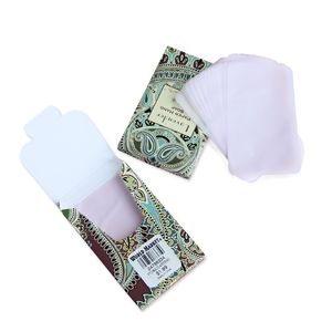 Folha de papel de sabão portátil viagens de limpeza instantânea com caixa mini scented fatia fresca e perfumada descartável