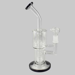 Shisha-Wasserpfeifen. Doppelte Recycler-Dicke zum Rauchen, 22,9 cm