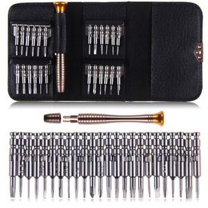 Novo mini 25 em 1 precisão chave de fenda repair tool set para iphone samsung telefone celular portátil câmera