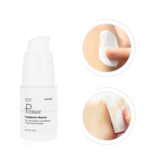 25 ML Color Changing Foundation Base de Maquiagem Rosto Nua Tampa Líquida Corretivo Maquiagem de longa duração Sombras Fundação Cuidados Com A Pele 120 pçs / lote DHL