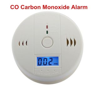 Detector Alarm Carbon Monoxide Display Smoke Gas Poisoning Sensor Warning Safety Alarms Tester Home Security Alarm System