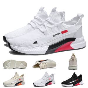 Erkekler için yeni tasarımcı koşu ayakkabıları siyah beyaz bej kırmızı koşu yürüyüş ayakkabıları erkek eğitmenleri kadın spor spor ayakkabıları boyut 39-44