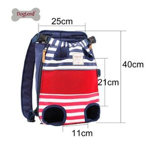 Pet Dog Cat Carrier ryggsäck Travelbärare främre bröstkorg stora bärbara väskor för 12 kg husdjur utomhus transportin mochila para perro gb278h