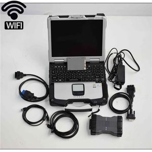 WIFI MB STAR SD C6 X- Entry Tool Doen met CF30 Laptop 360 GB SSD Diagnose Multiplexer Soft-Ware V03 / 2022 MB Star Car Diagnose Tool