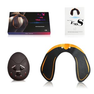 EMS Hip instrutor estimulador muscular ABS Buttock Tighter Lifter Massager Vibração elétrica estimulador muscular Relaxtion Package Box Máquina