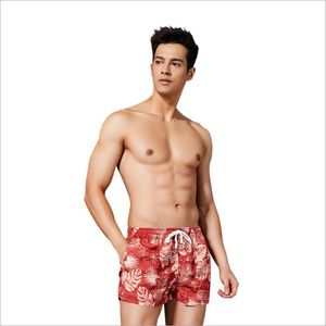 Ny Boy Swimming Shorts Men Sexig Låg Midja Boxer Briefs Creative Design Boxer Briefs Maillot de Bain Badkläder Gratis frakt