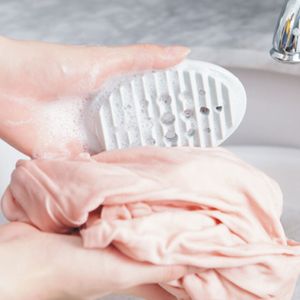 Wielofunkcyjne silikonowe potrawy mydła Uchwyt tray Creative Storage Cleaning Szczotka Pojemnik na łazienkę z prysznicem