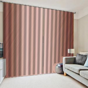 Orange Twill Premium Curtain For Living Room Beautiful And Practical 3d Digital Printing Curtains