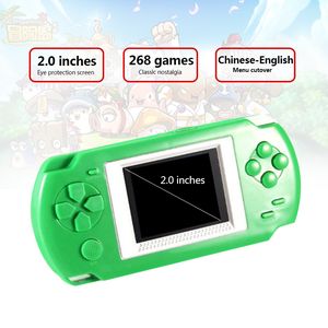 Nostalgic host Ultra-Thin Portable 2.0'' Color screen Video Game Console can store 268 in1 Handheld Game player children's Puzzle Games
