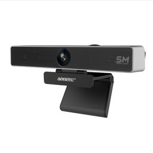 Aoni C98 4K HD 1080p webbkamera för videokonferens Streaming Inspelning 5x Digital Zoom Web Camera Undervisningsutbildning Webkamera C90 C95