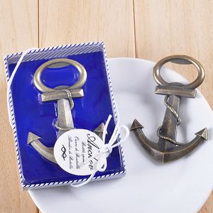 Antik stil Nautical Themed Anchor Beer Bottle Opener Party Favor Opener Wedding Favors Presenter