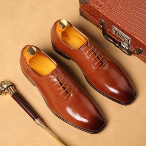Moda plus tamanho 38-48 homens vestido de casamento sapatos de alta qualidade masculino oxford sapatos de negócios designer homens sapatos mocassins