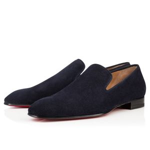 Erkekler Oxford Rahat Ayakkabılar toptan satış-Erkekler Sıradan Ayakkabı Zarif Beyefendi Karahindiba Sneaker Düz Erkek İş Kırmızı Bottomlar Lüks Tasarımcı Oxfords Açık Düğün Partisi Ayakkabıları