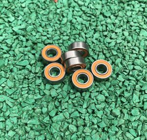 50PCS ABEC-7 Fiskeavsnitt S693 S694 S695 S696 S697 S698 S699 -2RS Rostfritt stål Hybrid keramiska kullager