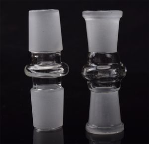 Adattatore per bong in vetro da 10 modelli 14.4 18.8 da maschio a femmina 14mm Adattatore da 18mm in vetro da femmina a maschio per bong in vetro