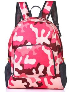 5 stücke Rucksack Tasche Frauen Tragbare Multifunktionale Reisetaschen Faltbare rucksack Schulter Taschen 10 farben