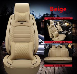 Housse de siège de voiture ensemble universel pour Mercedes-Benz SLK250 série 350 housse de siège de voiture imperméable en cuir PU housse de siège 270W