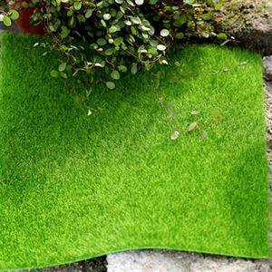 15x15cm Micro Krajobraz Dekoracje DIY Mini Fairy Ogród Symulacja Rośliny Sztuczne Fake Moss Dekoracyjny Turf Green Grass C19041302