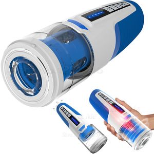 Neue Leten Elektrische Männlicher Masturbator Automatische Teleskop Rotation Kolben Saugen Vibrator Stimme Sex Maschine Oral Sex Spielzeug Für Männer Y190713