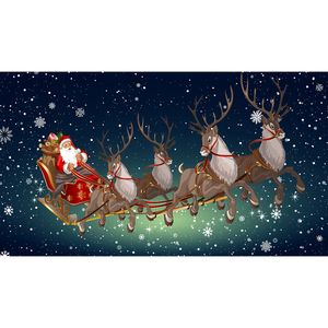 Sıcak Satmak Noel Bayrak Merry Christmas Uçan Dekorasyon 3x5 FT Banner 90x150 cm Festivali Parti Hediye 100D Polyester Baskılı Sıcak Satış!