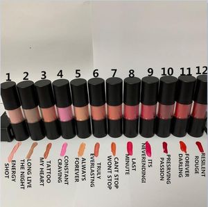 Piękno Nowy Roztopiony Lip Gloss Matte Sklepiony Matowy Długie Wear Szminka 8.5ml VersoLour plama Encre A Levres Lipgloss MYC310